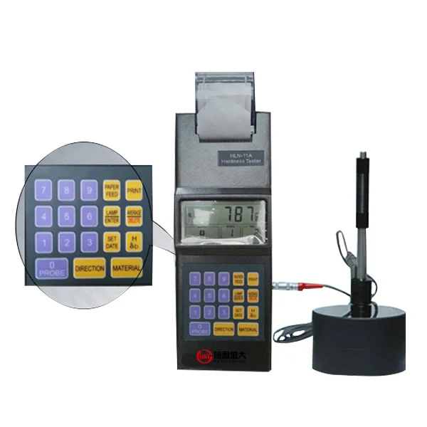 

HLN-11A Portable Digital Leeb,brinell,rockwell, Vickers Multifunctional Hardness Tester/ Portable Metal About 0.67kg DC 6.0V