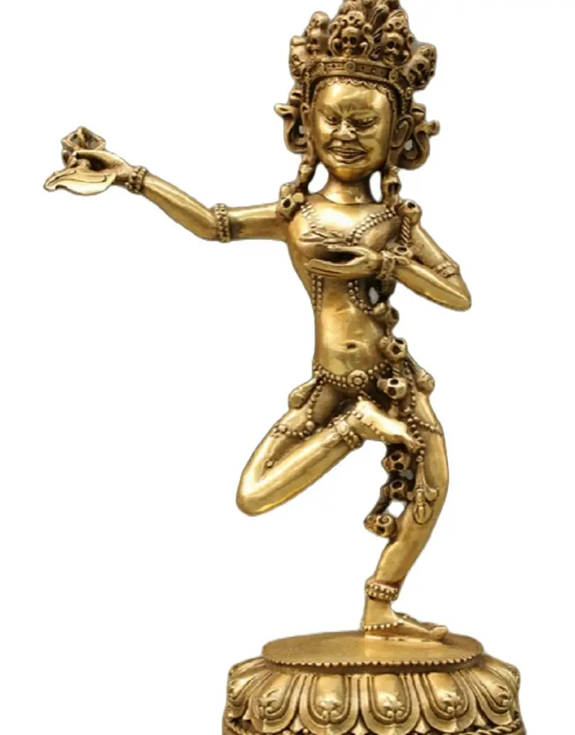 

Статуя Будды Vajra из тибетской латуни, 28 см