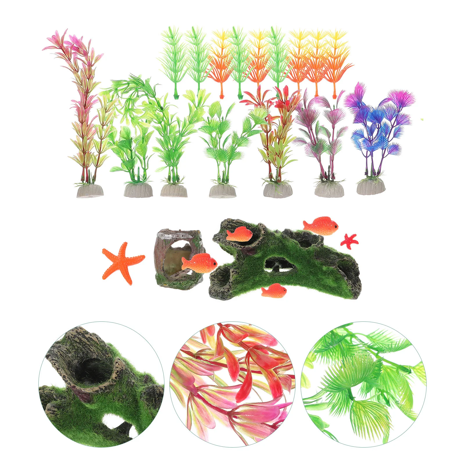 

Aquarium Decor Fish Tank Decorations Fish Tank Plants Small Fish Tank Decorations Fake Fish Tank
