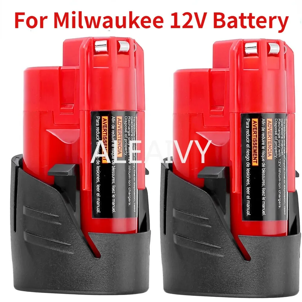 For M12 12V Milwaukee Battery 6000mAh New Milwaukee M12 XC 4