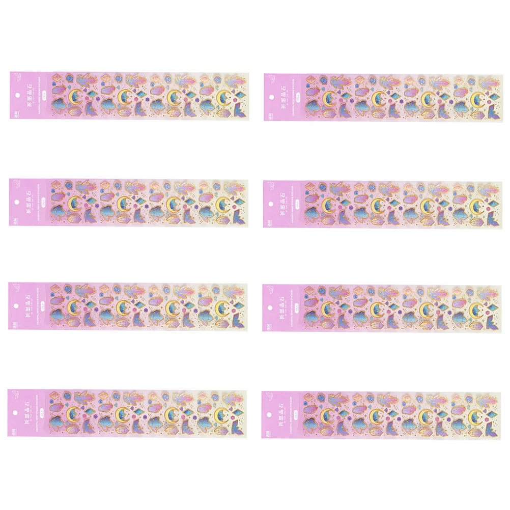 

16 Sheets of Creative Journaling Stickers Album DIY Decals Scrapbook Stickers