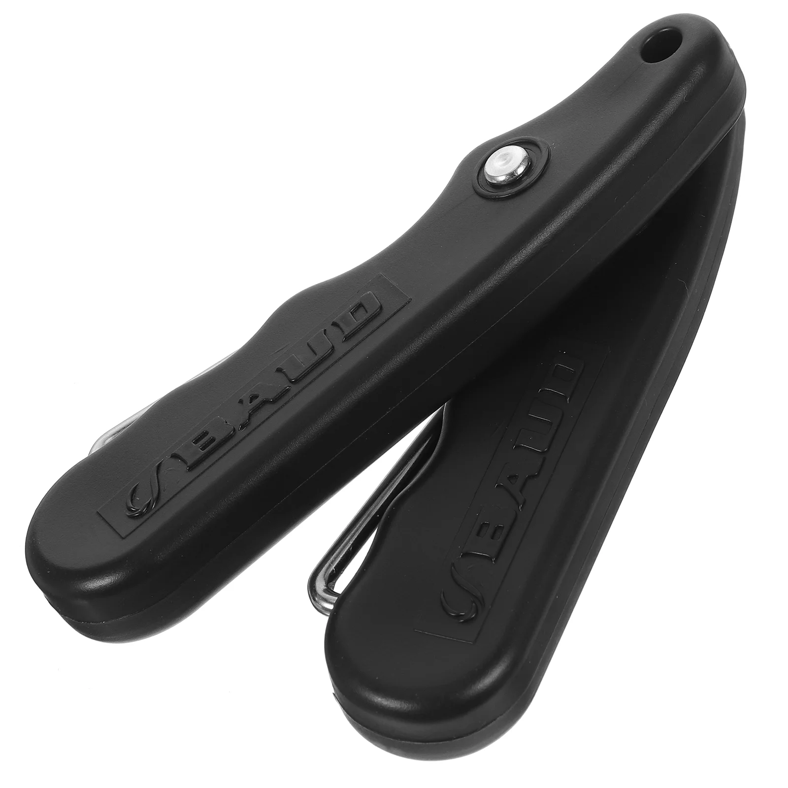 

2 Pcs Shoe Tightener Stainless Skate Lace Tighteners Black Boots Accessories Shoelace Pp Plus Steel Professional Man Outdoor