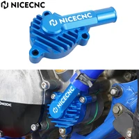 nicecnc motocross water pump cover for yamaha yz80 yz 80 1993 2001 2000 yz85 yz 85 2002 2018 aluminum accessories black blue