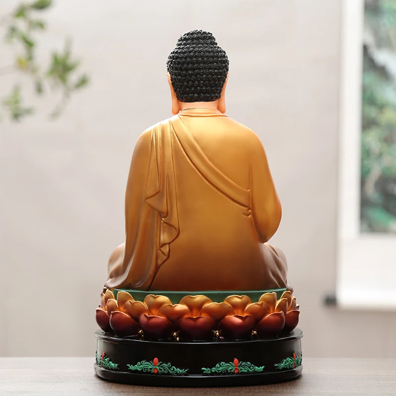 Фото GOOD LUCK Buddhism Southeast Asia HOME Shrine efficacious protection Patron saint Amitabha buddha RULAI FU God statue №2