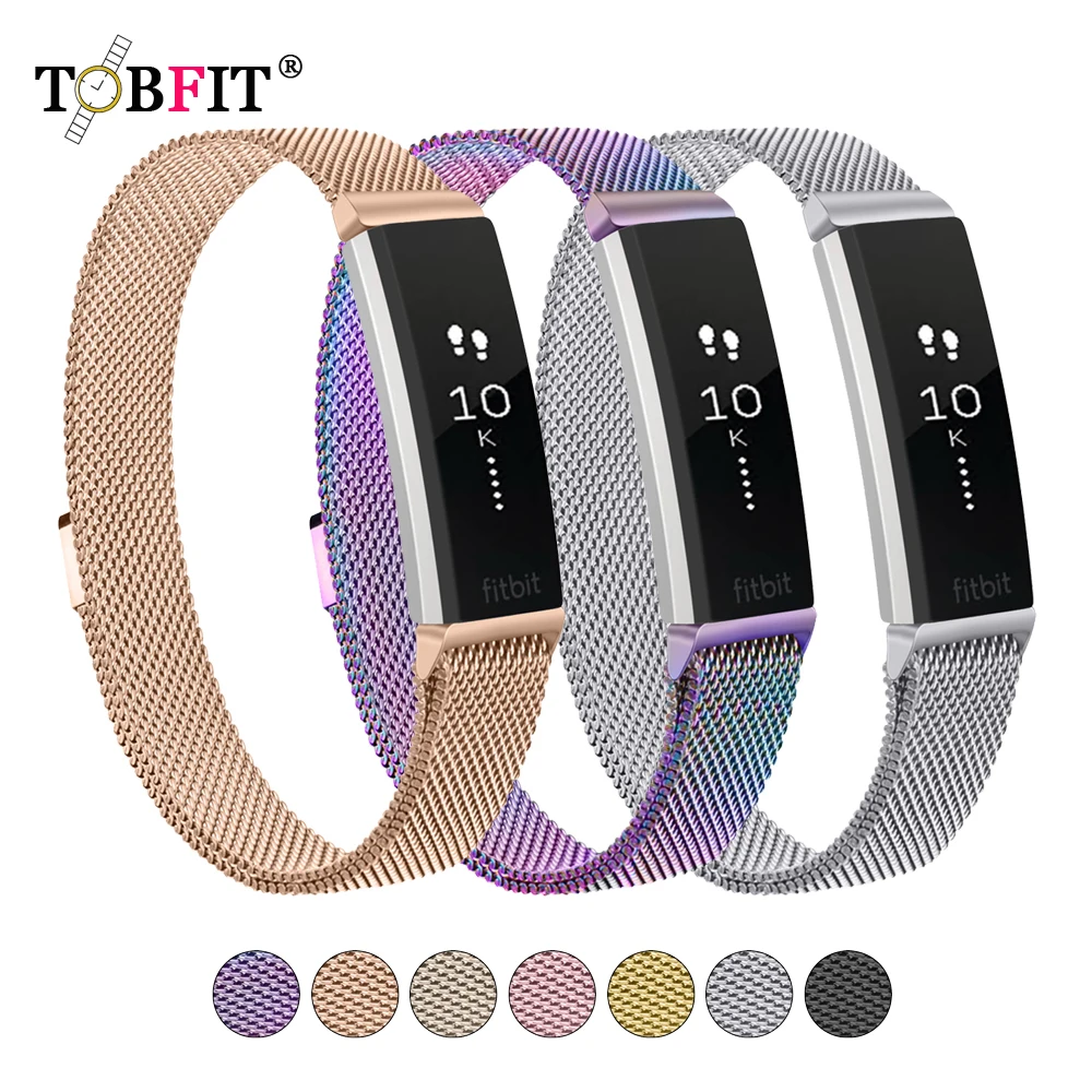 Magnetic Bracelet Strap For Fitbit Alta HR Band Wristbands Metal Smart Watch band For Fitbit Alta/Alta HR Strap Replacement