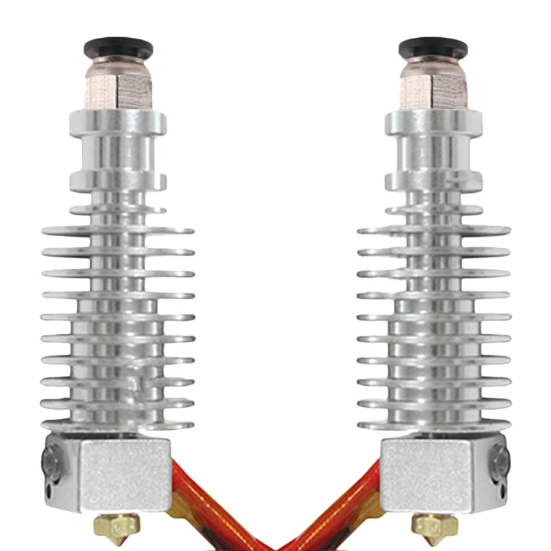

2Pcs Durable V5 J Head Hotend Extruder Hot 0.4Mm 3D Printer Parts For Anycubic I3 Mega 3D Printer For 1.75Mm Filament