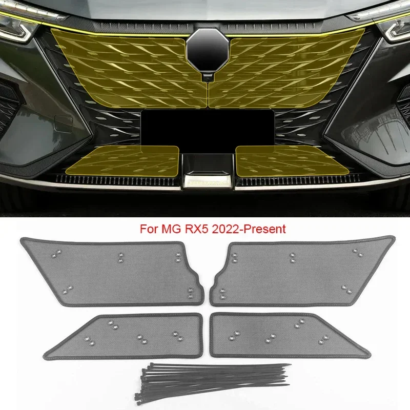 Фото Автомобильная защита от насекомых для MG HS MARVEL R MG5 ES EP MG9 GT S9 MG4 MULAN EV MG7 RX5 RX8 ZS ASTOR Крышка воздухозаборника Сетка для вставки воздуха №1