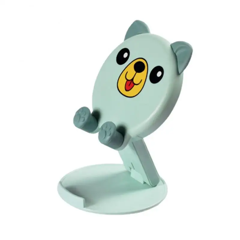 

ORIGNAL Cartoon phone holder live tablet support Portable Cell Phone Stand desktop Handset Mounting foldable holder for iPhone