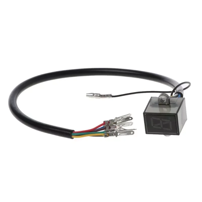 

6-Speed Display Motor Gear Indicator Digital Waterproof Indication Universal Off-Road Motocross Light Neutral Spare Parts For