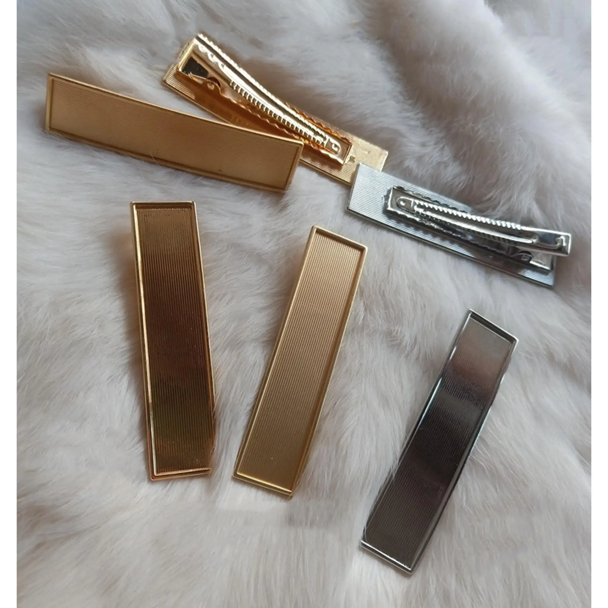 

2 шт./партия, кожаные зажимы для волос шириной 1,5 см