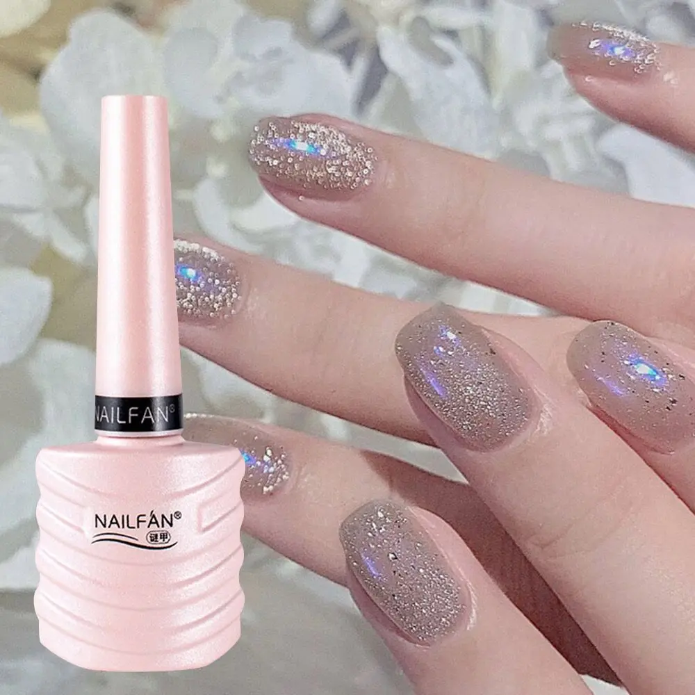 

10ml DIY UV Semi Permanent Colorful Manicure Cat Eye Nail Gel Phototherapy Gel Gel Nail Polish Ice Spar