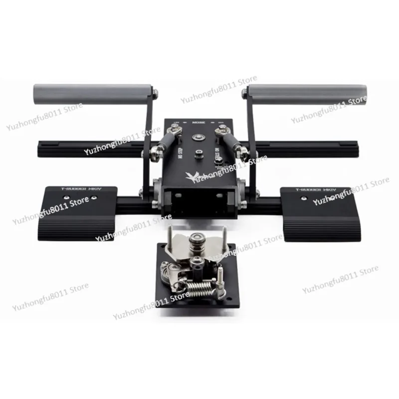 VKB-Sim T-Rudder MKIV Педали руля Металлический датчик Холла Flight Sim Педаль Turn To The Tail Руль