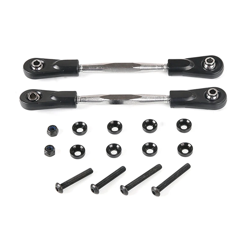 

Новый обновленный металлический противоударный рулевой тяга сборка для 1/5 HPI Rofun Rovan KM Baja 5B 5T 5SC Запчасти для радиоуправляемых автомобилей