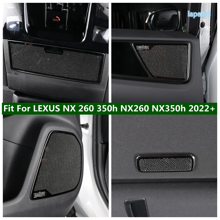 

Side Door Horn Kit Reading Lights Tweeter Speakers Cover Trim For LEXUS NX 260 350h NX260 NX350h 2022 2023 AC Loudspeaker Panel