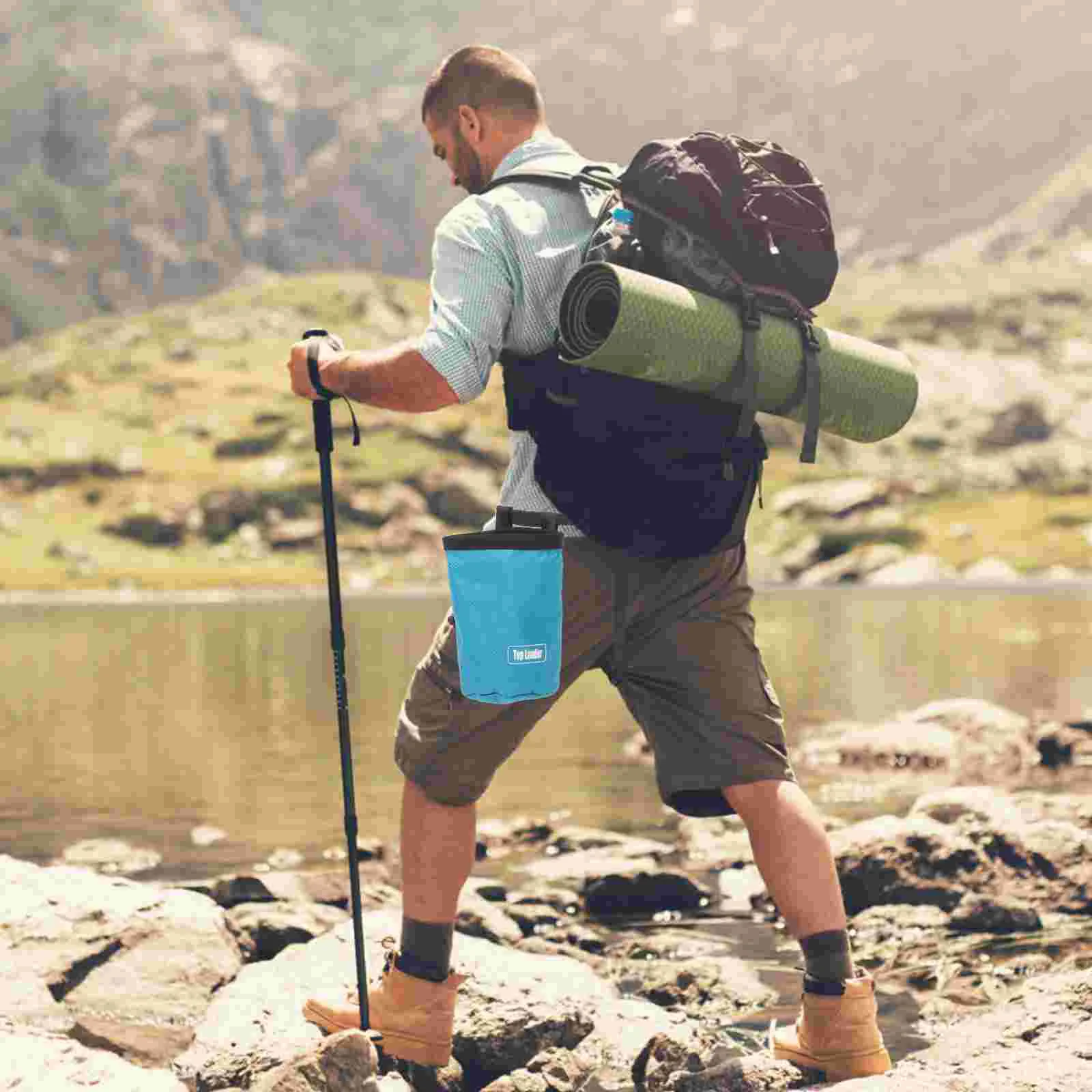 Сумка для скалолазания мел принадлежности акробатики боулдеринга большая