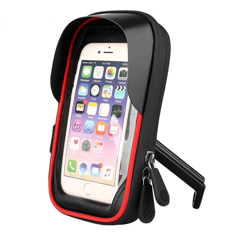 

Mountain bike touch screen mobile phone holder card bag motorcycle electric car waterproof navigation bracket sunshade