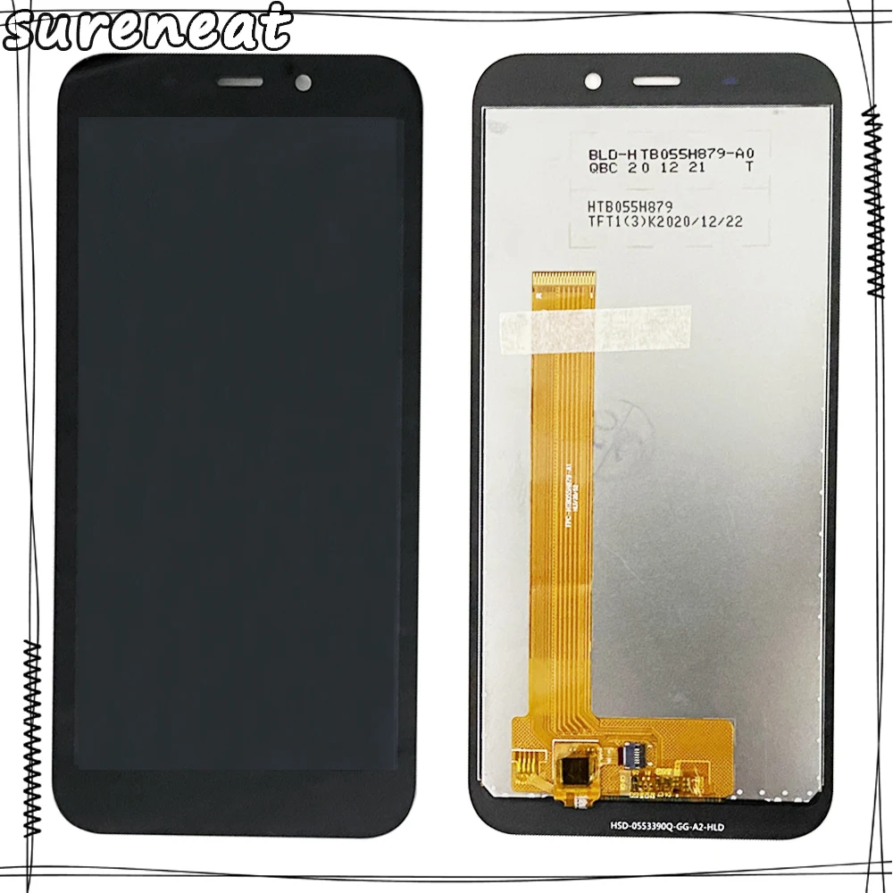 

5,5 дюймовый черный для OUKITEL WP12 ЖК-дисплей + кодирующий преобразователь сенсорного экрана в сборе детали для замены