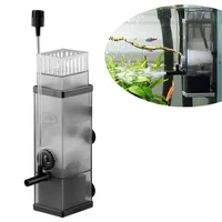 220V Aquarium Oil Film Remover Mini Water Protein Surface Skimmer Filter for Fish Tank Filtro Aquario Oil Slick Pump 300L/H