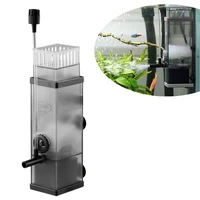 220v aquarium oil film remover mini water protein surface skimmer filter for fish tank filtro aquario oil slick pump 300lh