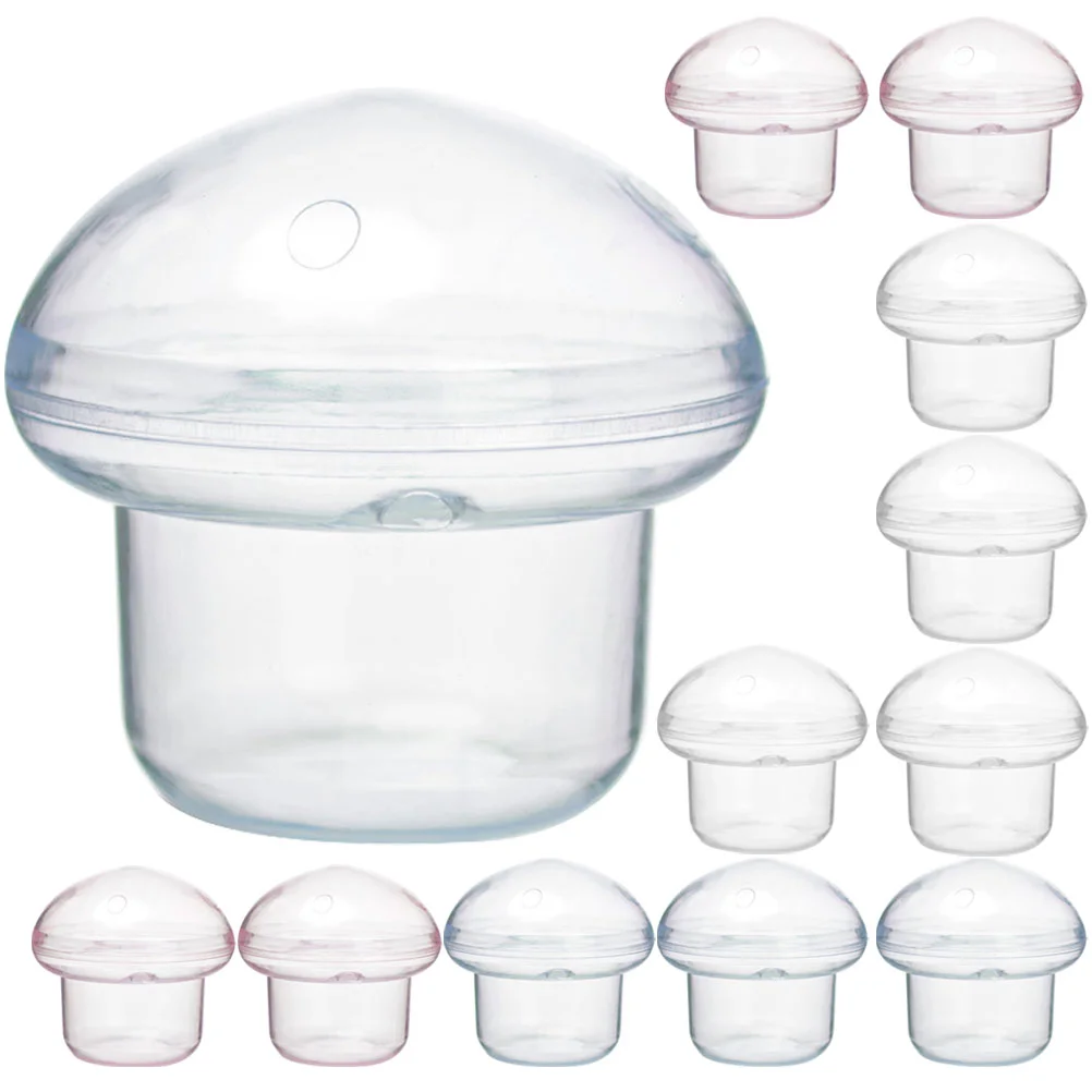 Mushroom Party Decorations Clear Favor Bags Supplies Princess Gifts
