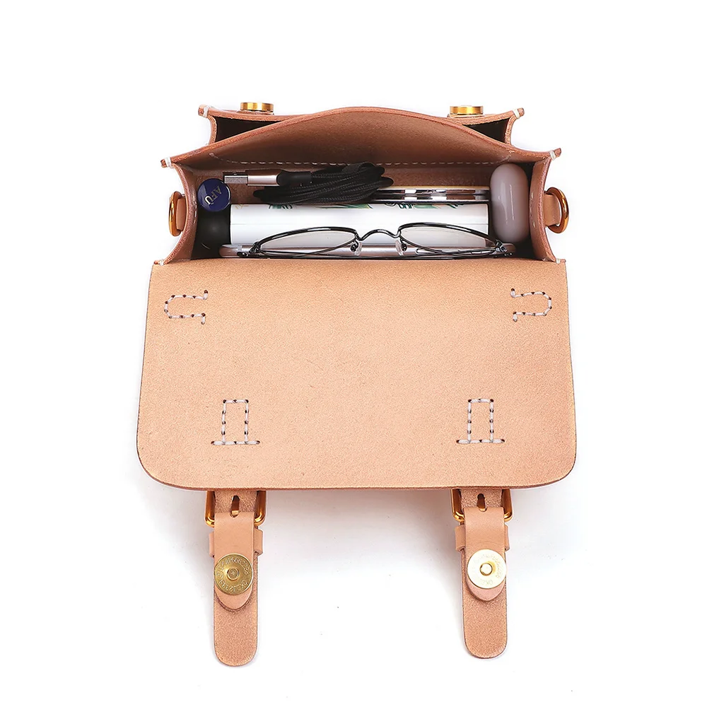 Женская сумка через плечо из натуральной кожи