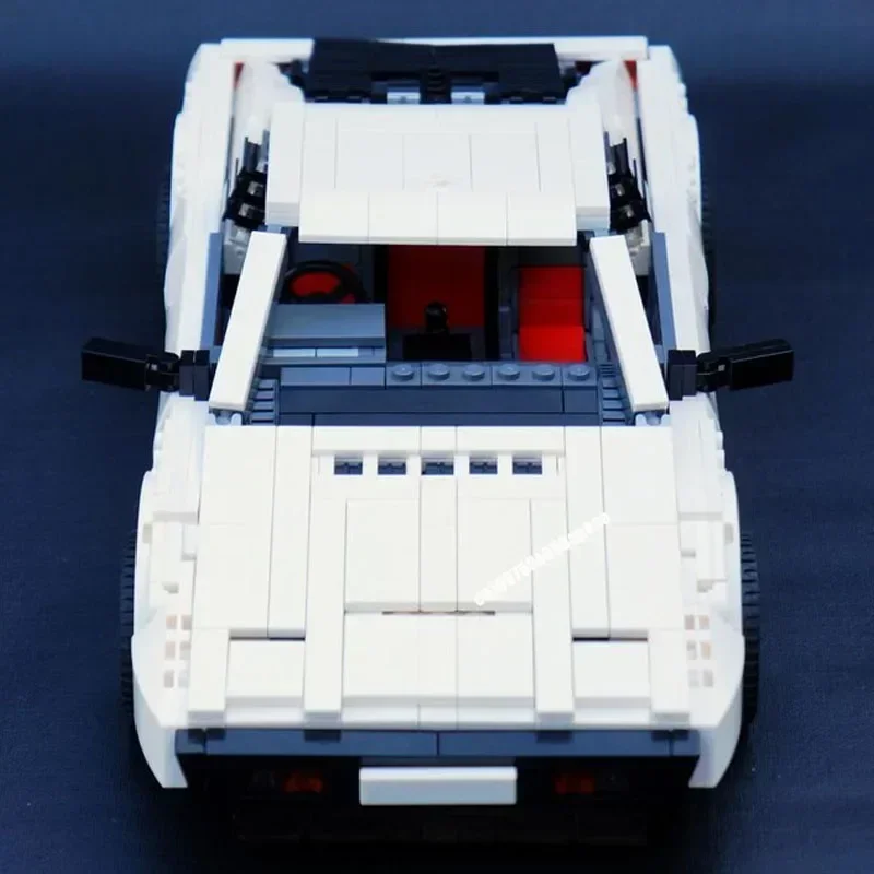 Фото Новый конструктор MOC City 1977 Lotus Esprit S1: Модель внедорожного скоростного автомобиля, 1543 детали. Творческий набор для сборки, подарок, технологичные блоки. №2