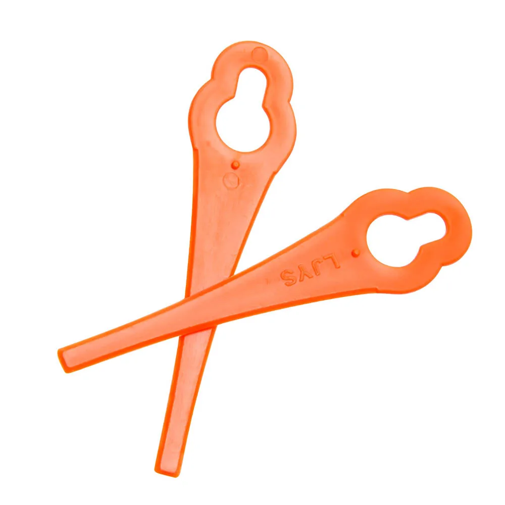 

100pcs Lawn Mower Plastic Blades 85x5x10mm For Güde RT250/18 Cordless Grass Trimmer Parkside Strimmer Garden Power Tools Parts