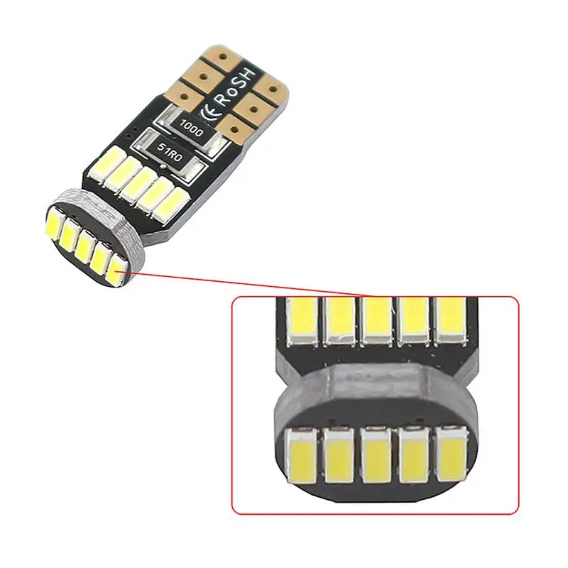 Светодиодная лампа Canbus T10 W5w 194 4014 15-smd 10 светодиодный т. |