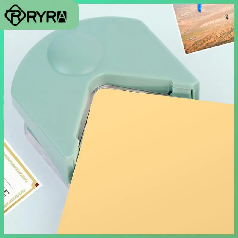 

2/4/5PCS Pvc Paper Cutting Rounding Paper Cutter Mini Round Hole Puncherr Corner Punch Paper Edge Cutter Paper Punch New