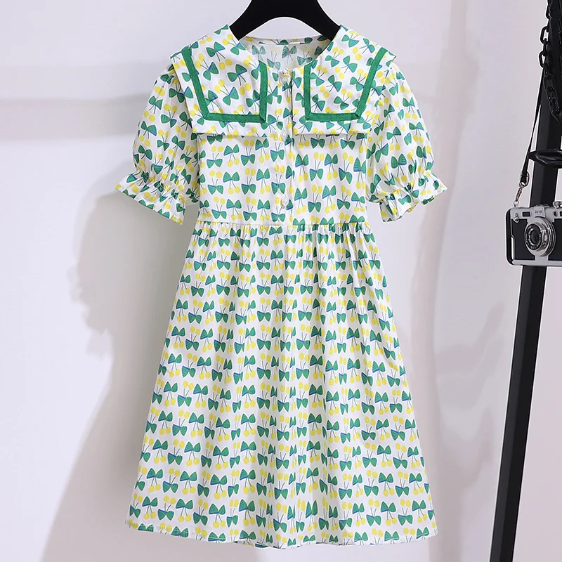 

Kids Dress for Girls Summer Dresses for Children Clothing Floral Princess Dress Kids Clothes for Teens 6 8 10 12 Years 2021
