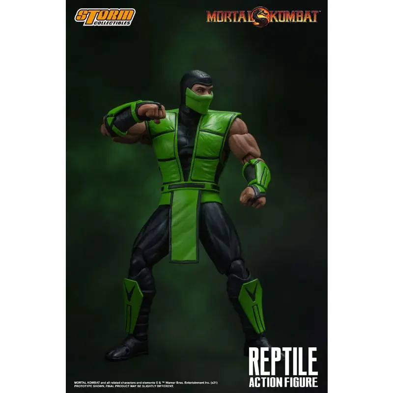 

Original Storm Toys 1/12 Reptile Lizard Man Mortal Kombat Soldier In Stock Anime Action Collection Figures Model Toys