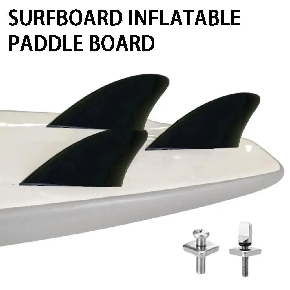 

4,6 дюймовый Мягкий гибкий центральный плавник с винтом белый водяной плавник для Air Sup длинная доска для серфинга надувная весло