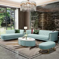Post moderne licht luxus leder sofa Hong Kong Stil Licht luxus designer modell zimmer möbel net rot gold-überzogene amerikanisch