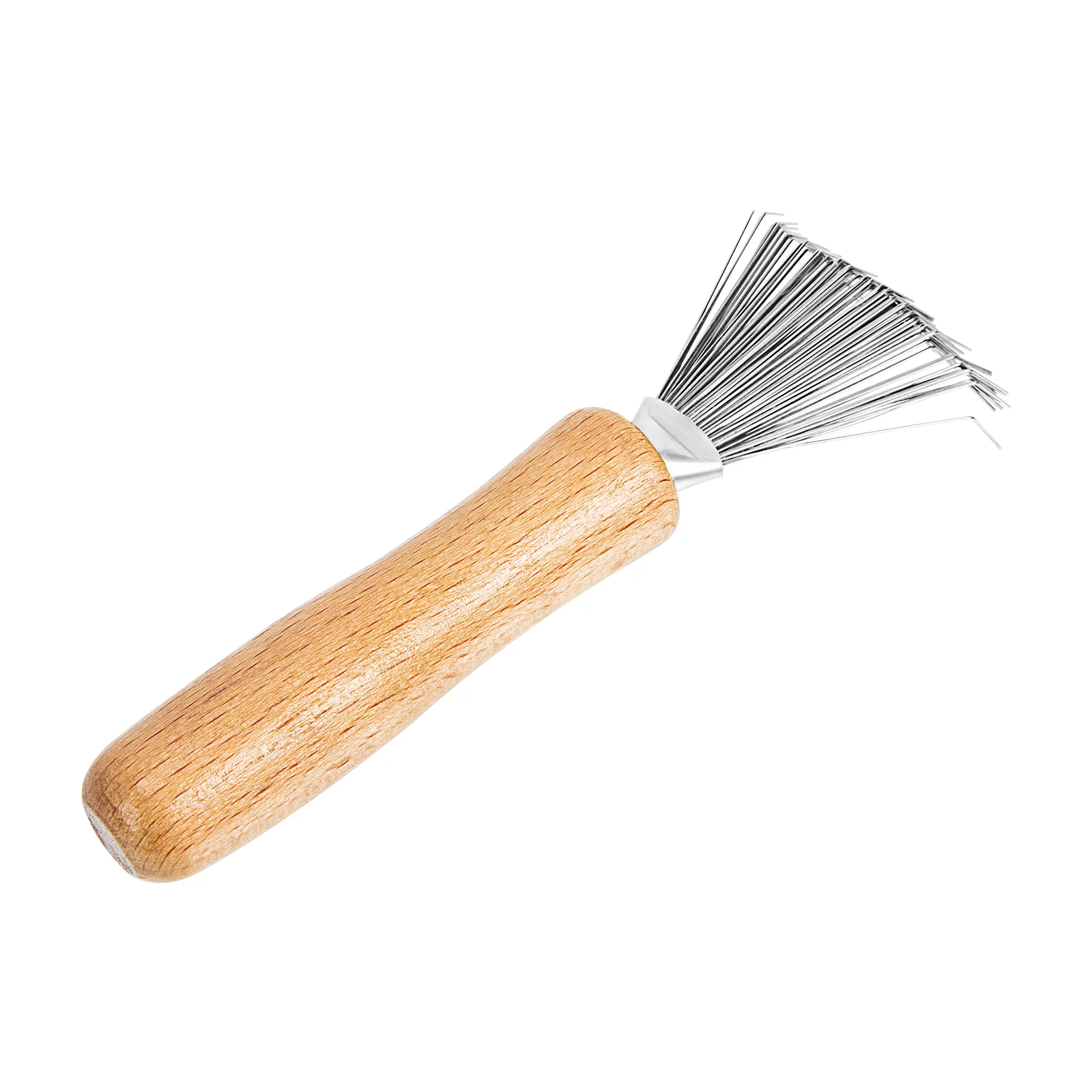 Очиститель чистящая кисть для цветов грабли волос инструмент расческа Kenzan