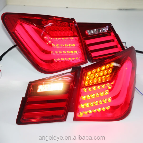 

For CHEVROLET 2009-2012 year for Cruze LED Rear Light for Style LED Tail Lamp Red Color Super Lux V7 Type