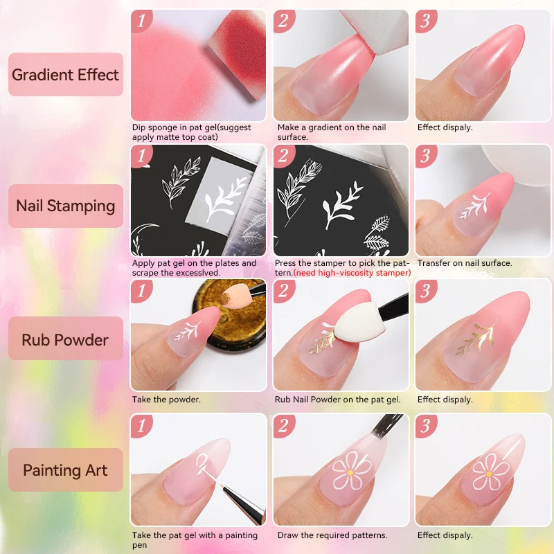 UR SUGAR 9Grids Gradient Nail Pat Gel Palette Похлопывание Живопись Штамповка Румяна Гель-лак для ногтей Soak Off УФ-светодиодный гель-лак (art.: 3920d13cbb283) - 3920d13cbb283