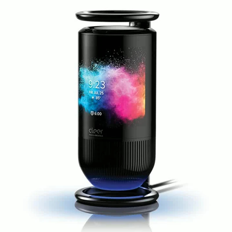 

Mirage Smart Wireless Speaker With AMOLED LCD display wireless Alexa Speaker 3D Music led light smart Wireless speaker