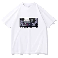 japan fashion anime hxh feitan graphic print tshirt men women oversized t shirts daily casual loose tee man tops male punk tee