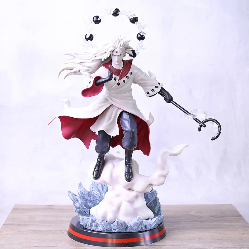 Shippuden Kyoumei Uchiha Madara десять хвостов Jinchuriki ПВХ фигурка модель игрушки Коллекционная