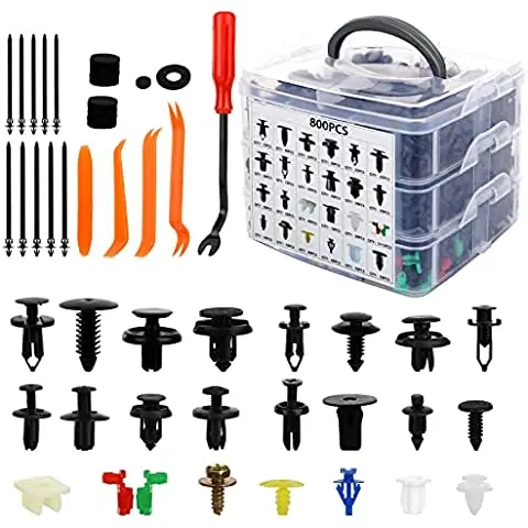 

240 шт., автомобильные пластиковые заклепки для бампера