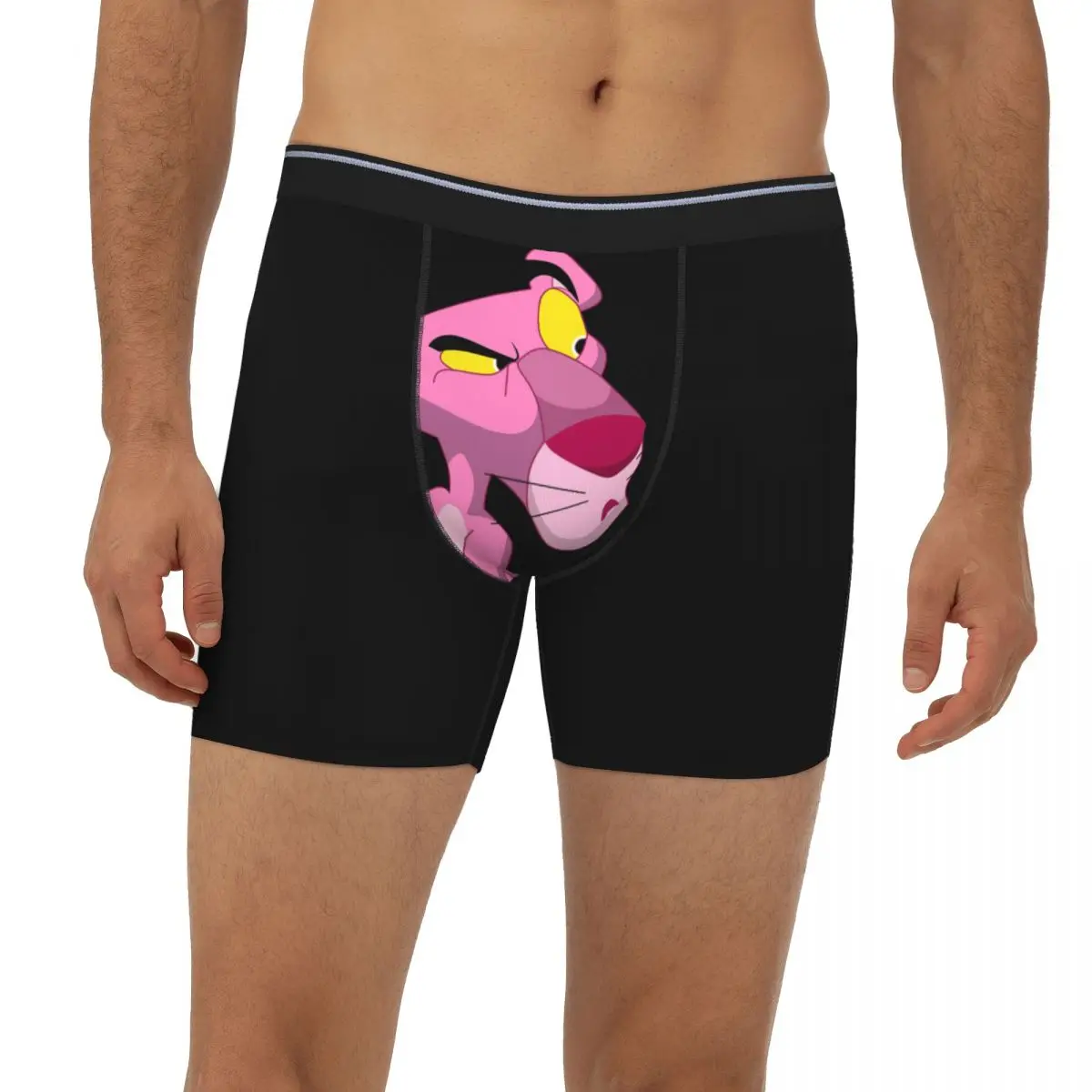 

Pink Panther Underpants Breathbale Panties Male Underwear Boxer Briefs extended underwear