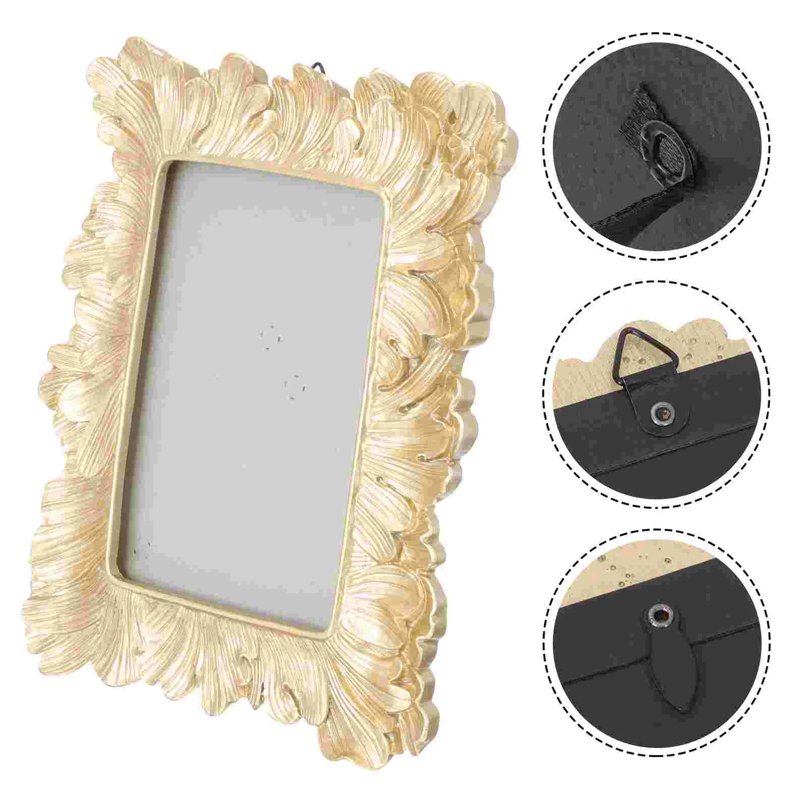 

Frame Picture Photo Holder Display Frames Decorative Desktop Family Ornament Creative Bedroom Home Portrait Gift Vintagewall