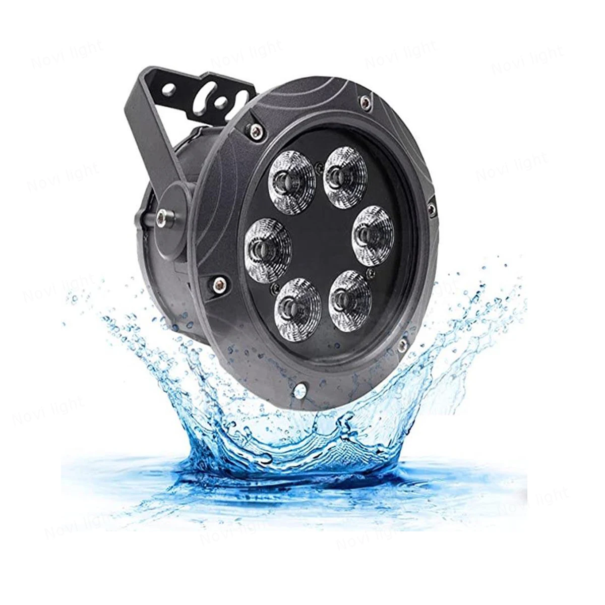 Светодиоды RGBW полноцветные 6*10 Вт водонепроницаемые Par Светильник сценическое