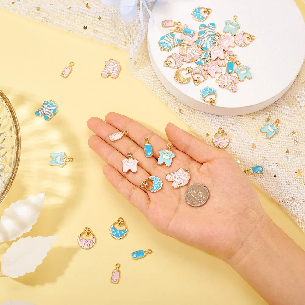 1 комплект детские эмалированные подвески из сплава детская одежда нагрудник