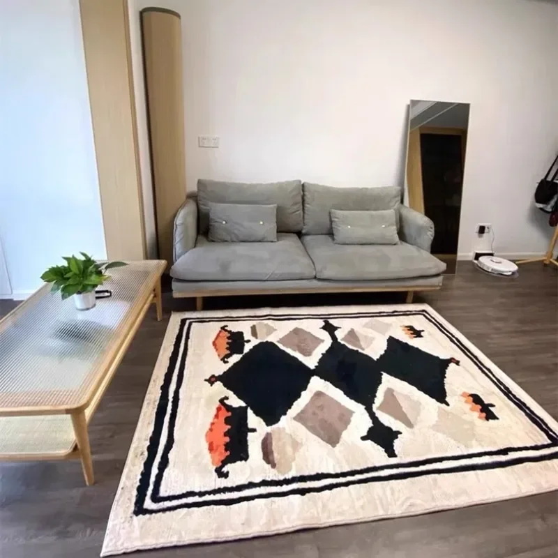 Мягкий классический ковер для чайного столика популярный современный спальни