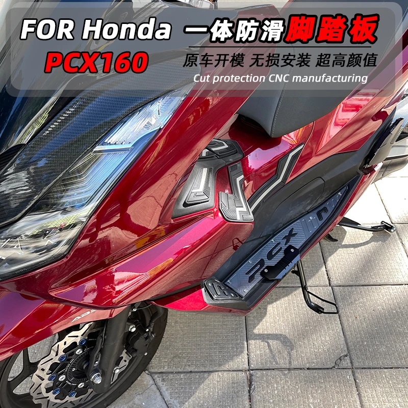 

Подножка из алюминиевого сплава для мотоцикла, подножка для педали, подножка для Honda PCX160 PCX 160 2023 2022 2021 2020 2019 2018