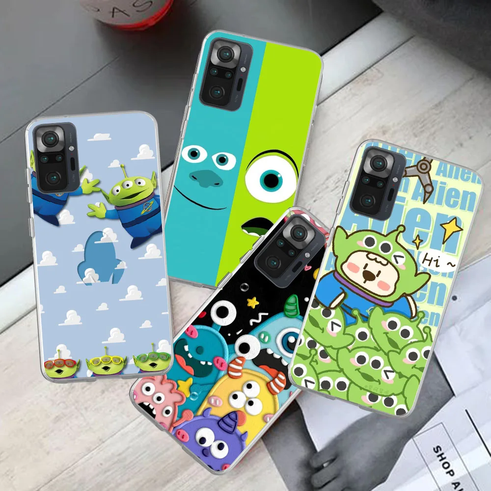 HZ-44 Monster Alien Soft чехол для Tecno Pova 2 3 4 Neo Camon 15 16 17 17P 18 18T 18P 18i 19 Premier Pro
