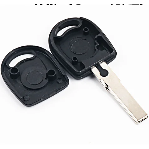 DAKATU 10ps Uncut HU66 Blade Key Blank Case для VW Volkswagen Polo Golf для SEAT Ibiza Leon SKODA Octavia Transponder Key Shell