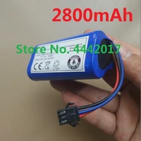 2800mah li ion battery pack for hyundai hhe203301 robot vacuum cleaner part accessories new 16850 10 8v 11 1v