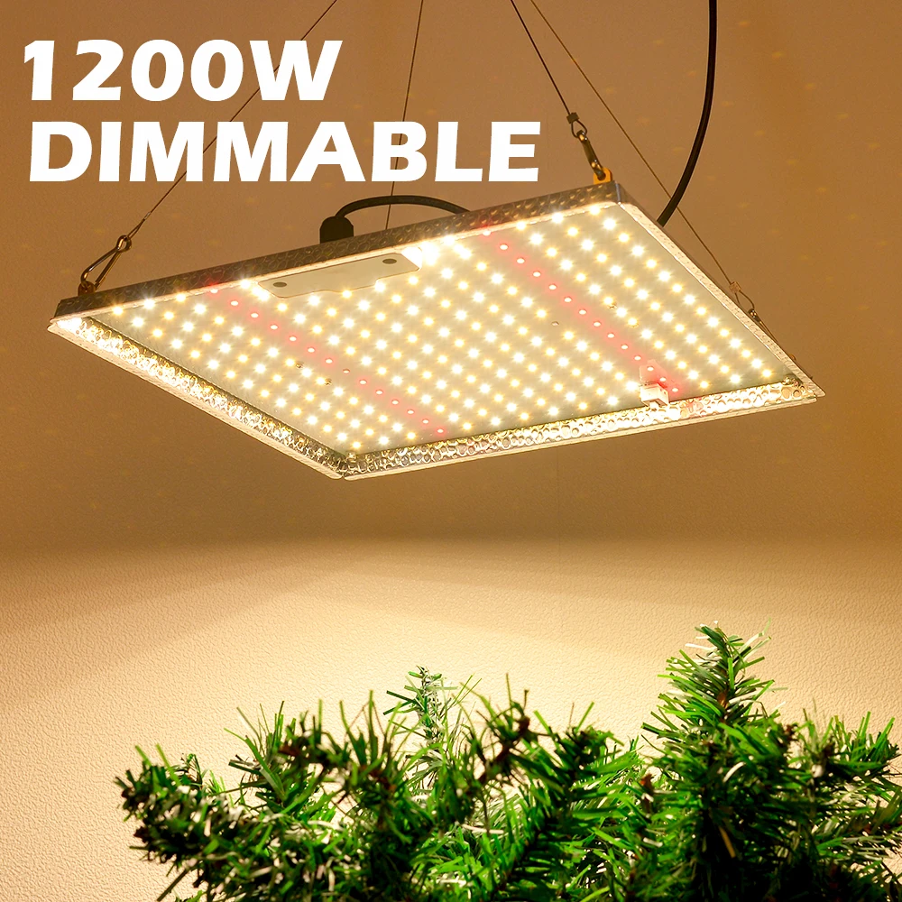 1000w Samsung Lm281b+ Full Spectrum Grow Light High Ppfd For 5x5ft Coverage, Veg And Blooming